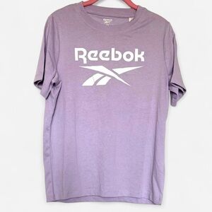 Reebok Purple Short Sleeve Tee Size M